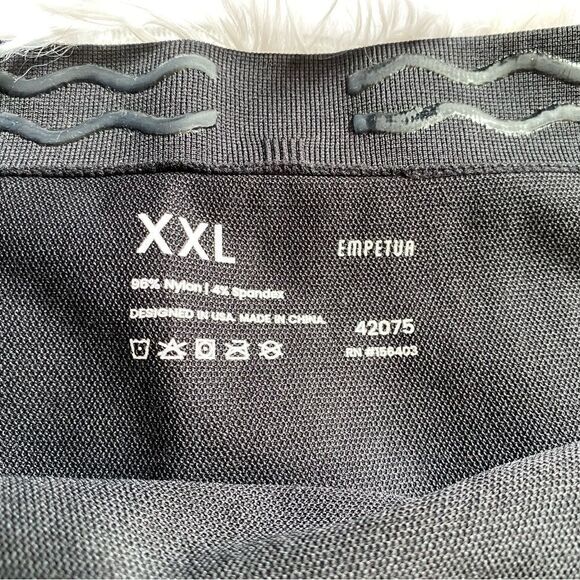 Empetua High Waist Shaping Leggings Black Pull On  Women’s Size XXL - Picture 5 of 5